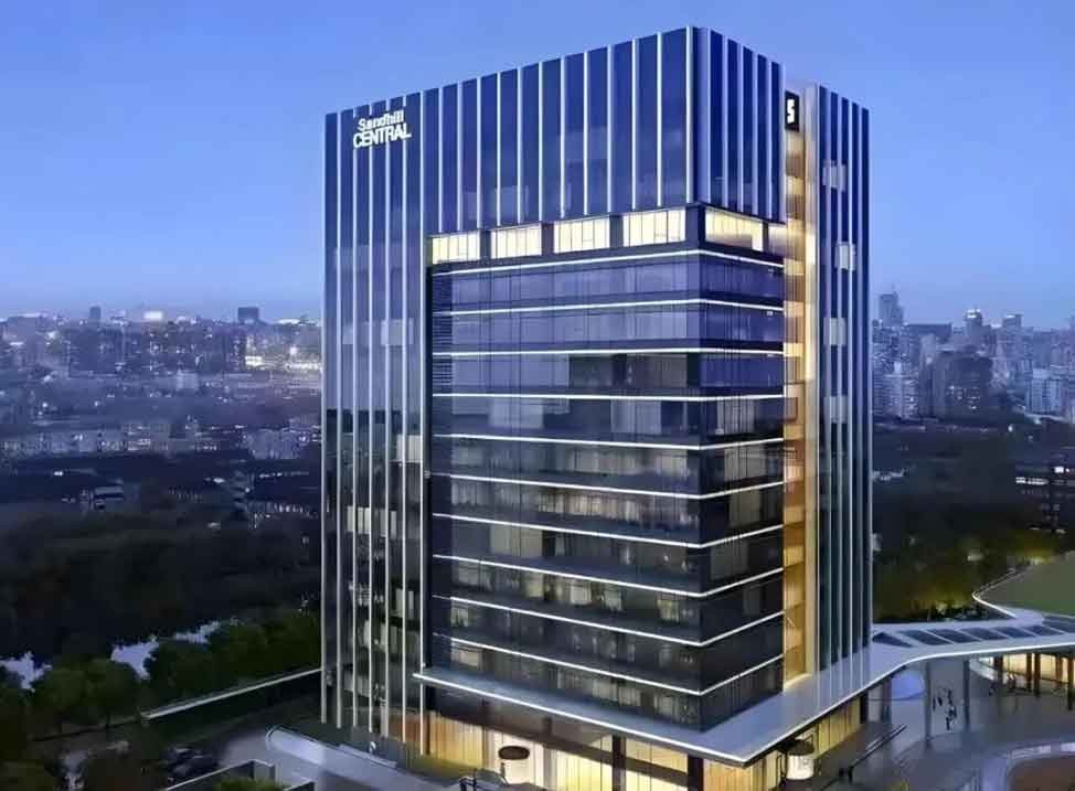 展想中心大厦外观